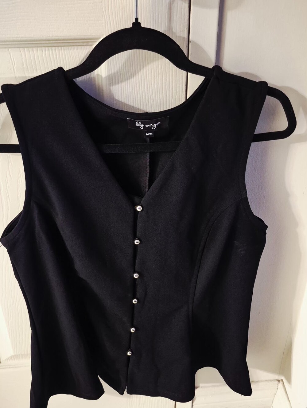 New Black Fitted Top